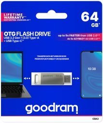 Goodram 64GB ODA3 USB 3.2 Флеш Память