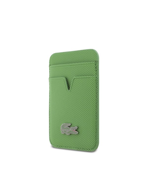 Lacoste Iconic Petit Pique MagSafe Case + Wallet Чехол + кошелек для Apple iPhone 17 Pro Max