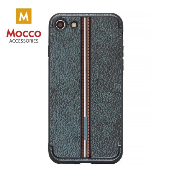 Mocco Trendy Grid And Stripes Силиконовый чехол для Apple iPhone X / XS Черный (Pattern 3)