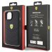Ferrari Quilted Metal Logo Back Case Защитный Чехол для Apple iPhone 15
