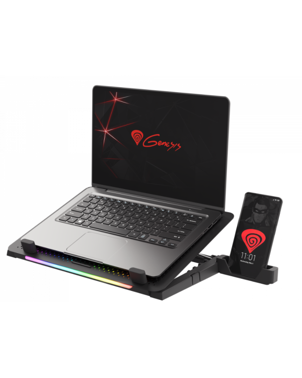 Genesis Oxid 450 RGB Охлаждающая Подставка для Ноутбука