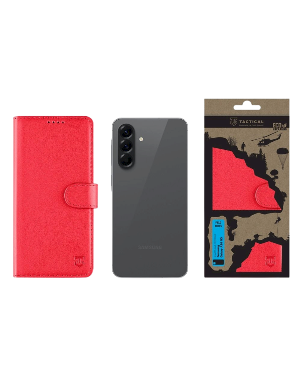 Tactical Field Notes Защитный чехол для Samsung Galaxy A56 5G / красный