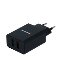 Swissten 3арядное устройство Smart IC 2x USB 2.1A (ECO PACK)