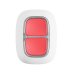 Ajax DoubleButton Белая Беспроводная Тревожная Кнопка с Двойной Защитой от Случайных Нажатий