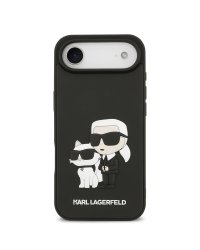 Karl Lagerfeld 3D Rubber Karl and Choupette Case Чехол для Apple iPhone 17 Air