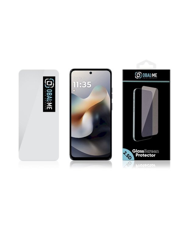 OBAL:ME 2.5D Glass Screen Protector Защитное стекло для Motorola G56 / прозрачный