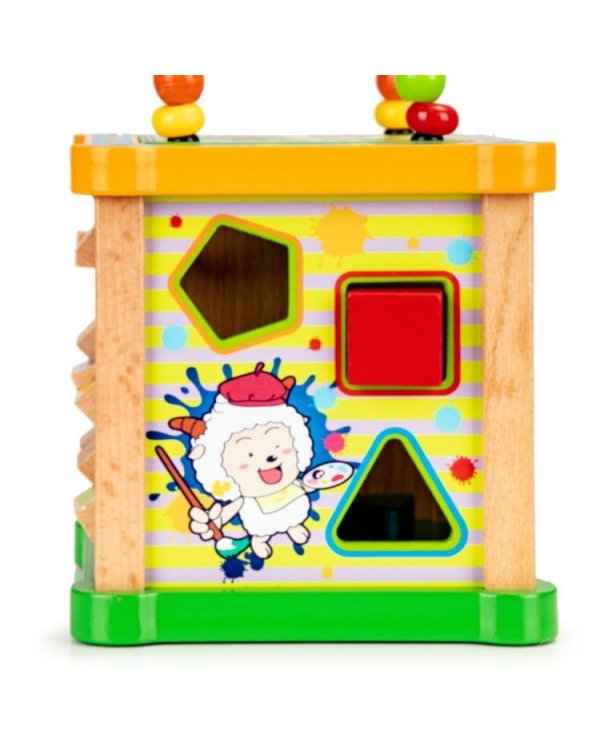 Дополнительное изображение книги «EcoToys 5в1 Сортировщик и лабиринты»