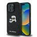 Karl Lagerfeld Monogram Karl&Chaoupette Head Pin Защитный Чехол для Apple iPhone 16 Pro