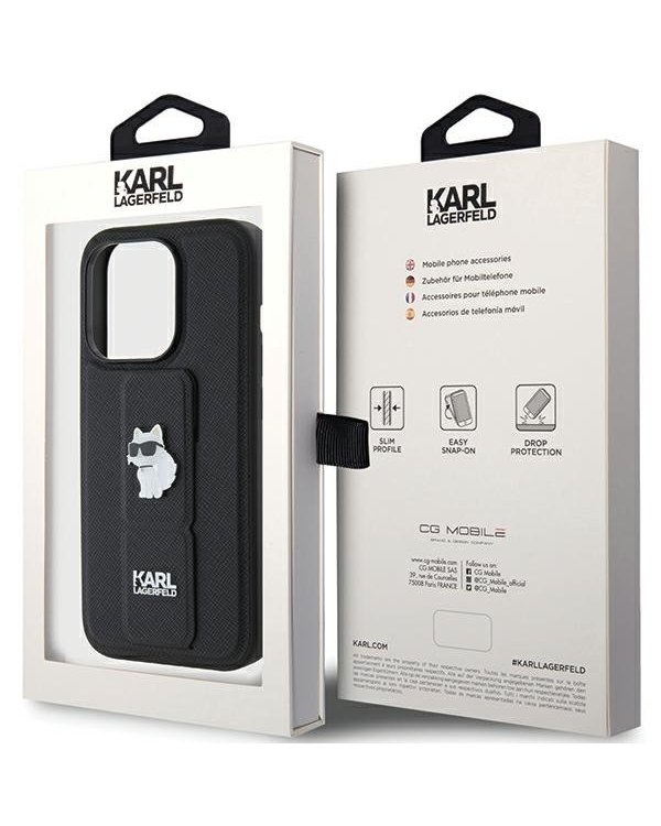 Karl Lagerfeld KLHCP15LGSACHPK Чехол для Apple iPhone 15 Pro