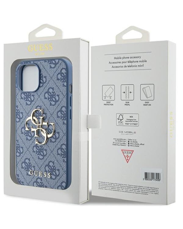 Guess GUHCP15S4GMGBL Чехол для Apple iPhone 15 / 14 / 13