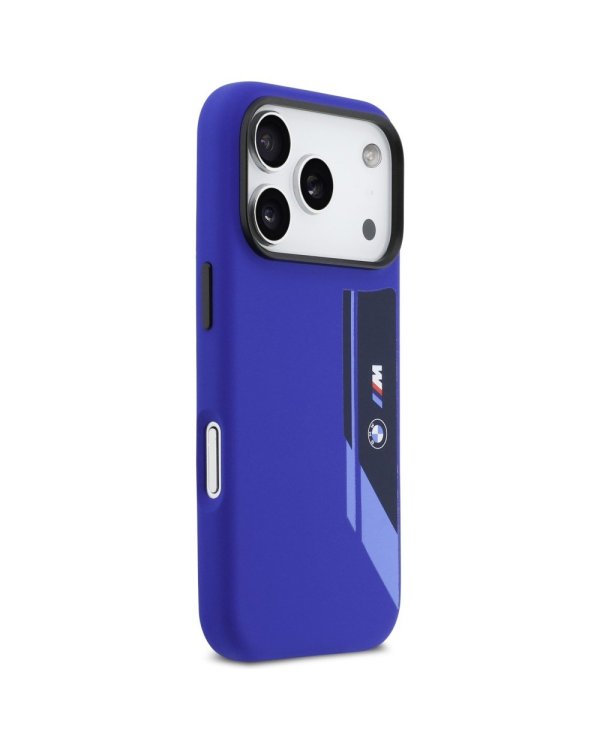 BMW M Silicon Vertical Logo MagSafe Case Защитный Чехол для Apple iPhone 17 Pro