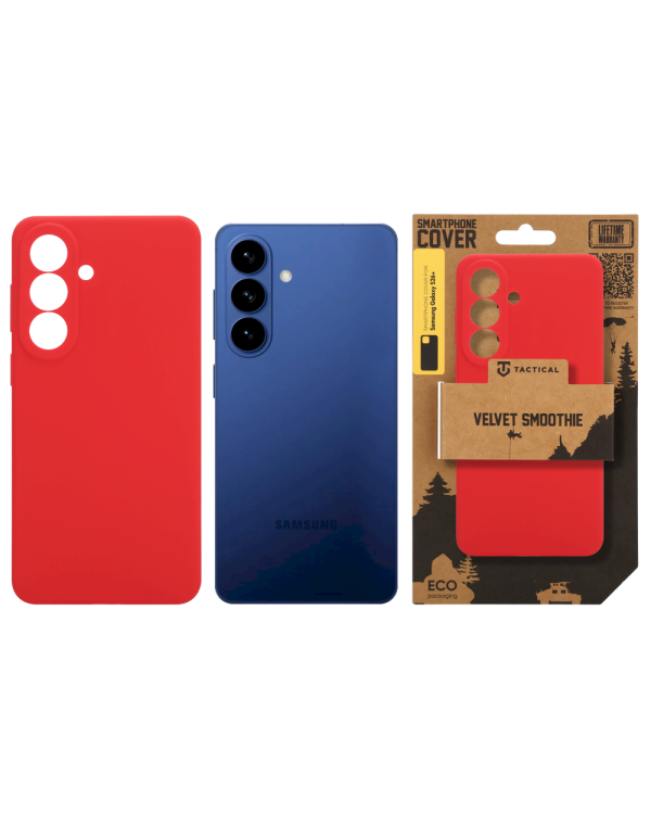 Tactical Velvet Smoothie Cover Защитный чехол для Samsung Galaxy S26+ / чили