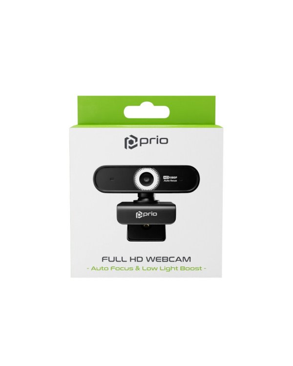 Дополнительное изображение книги «Prio PPA-1101 Full HD Web Камера с Микрофоном / Aвтофокусом»