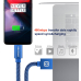 Swissten Textile Универсальный Micro USB Кабель данных 1.2m