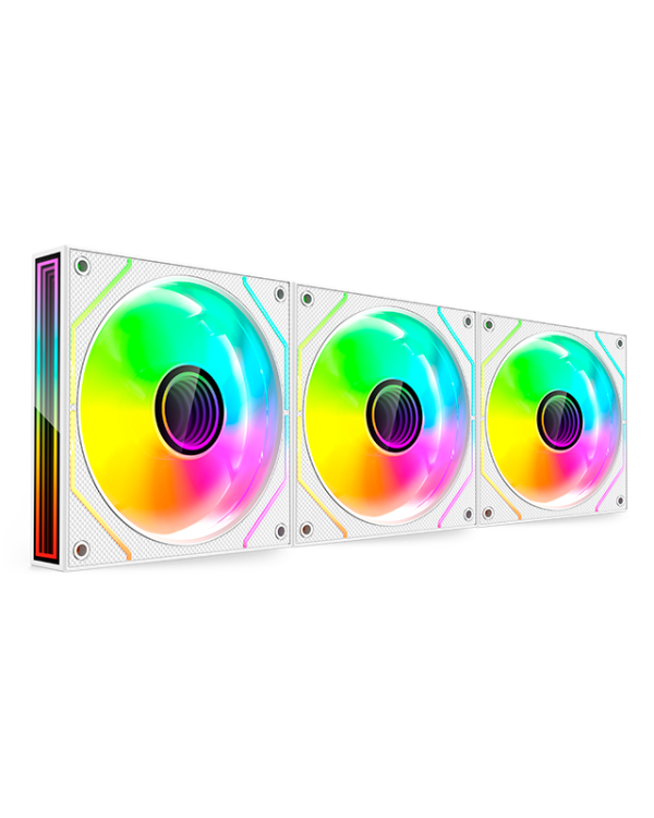 Mars Gaming MF3DPROKITW ARGB 120mm Комплект кулеров для компьютера с дистанционным управлением