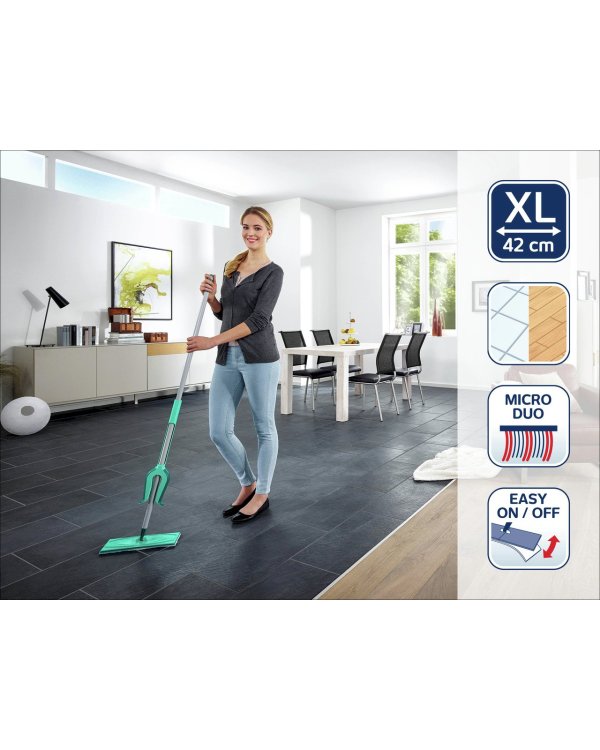 Leifheit Picobello S Micro Duo Универсальная Швабра Для Пола 27cm