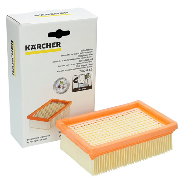 Kärcher 2.863-005.0 Плоский складчатый фильтр для WD 4 / WD 5 / WD 6
