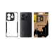 Tactical Quantum Stealth Cover Защитный чехол для Xiaomi Redmi Note 14 5G / прозрачный/чёрный