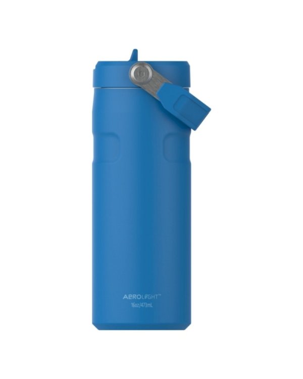 Stanley The IceFlow Bottle Flip Straw 2.0 Термобутылка c Трубочкой 0.47L Blue