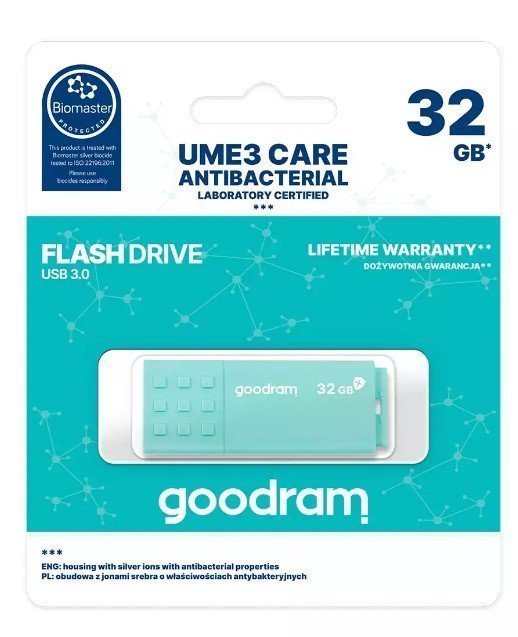 Goodram 32GB UME3 Care USB 3.0 Флеш Память