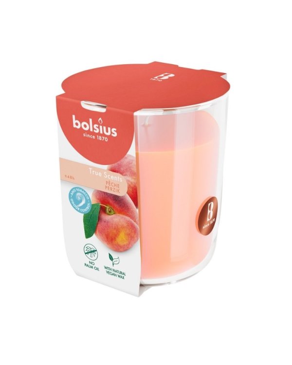 Bolsius True Scents Ароматическая Свеча 97x85mm Peach