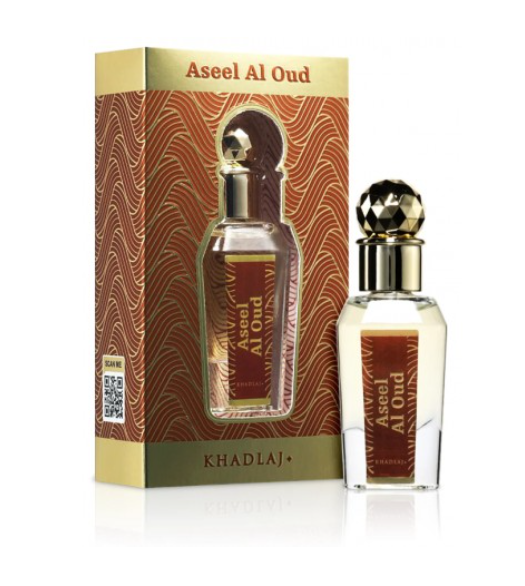 Khadlaj Aseel Al Oud Парфюмерное масло CPO 15 ml