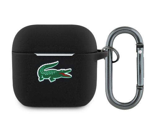 Lacoste Liquid Silicone Croc Logo Case Чехол для наушников Apple AirPods 4 Lacoste Liquid Silicone Croc Logo Case Чехол для наушников Apple AirPods 4