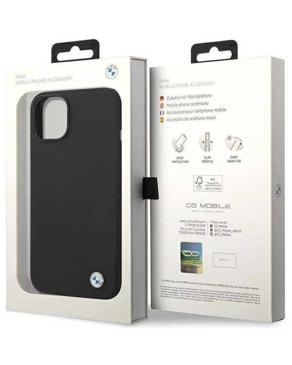 BMW BMHCP15SSILBK Чехол для Apple iPhone 15 / 14 / 13
