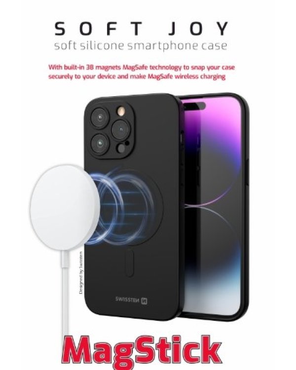 Swissten Soft Joy Case MagStick Чехол для Apple iPhone 16e