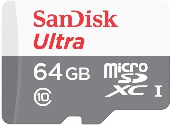 SanDisk Ultra microSD 64GB Карта памяти
