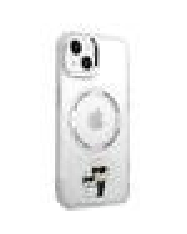 Karl Lagerfeld IML Karl and Choupette MagSafe Защитный чехол для iPhone 13 / прозрачный