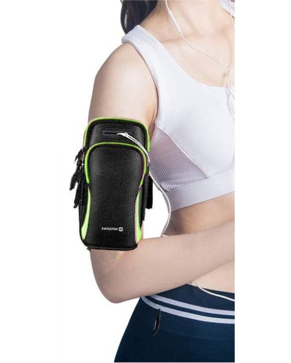 Swissten Чехол- Повязка на руку для телефонов до 6,7 дюймов