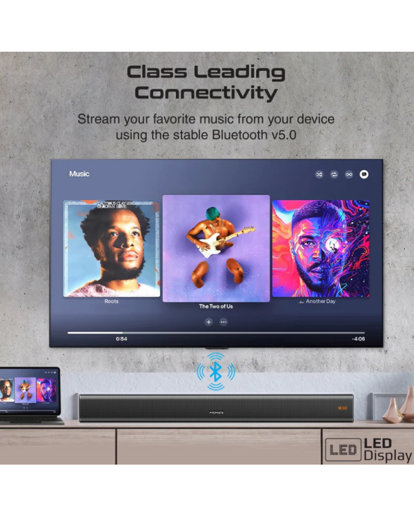 Promate StreamBar30 BassBoost SoundBar Система домашнего кинотеатра