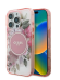 Guess IML Flower & Tonal Circle MagSafe Защитный Чехол для Apple iPhone 16 Pro
