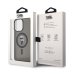 Karl Lagerfeld IML Ikonik MagSafe Case Защитный чехол для iPhone 15 Pro Max / чёрный