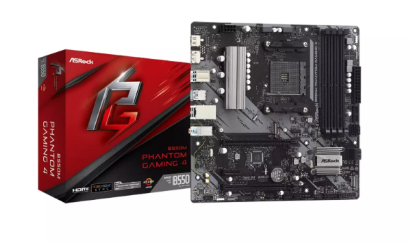 Asrock B550M Phantom Gaming 4 micro‑ATX Материнская плата