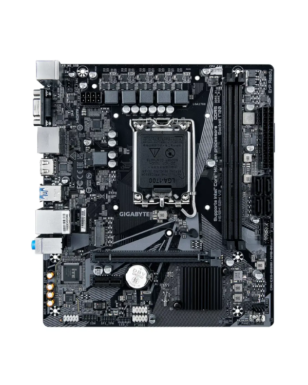 Gigabyte H610M S2H V2 Материнская плата Intel H610 / Socket LGA 1700 / Micro ATX / DDR4 / PCIe 4.0