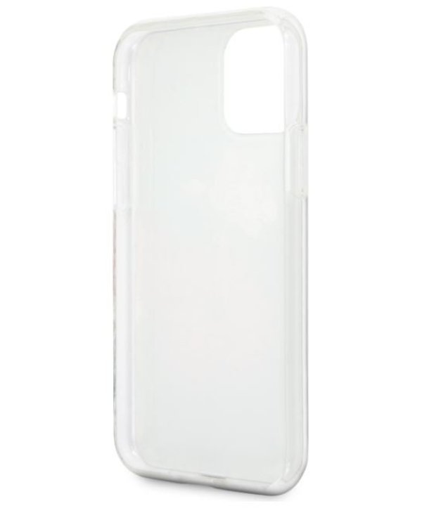 Guess GUHCN61IMLFL01 Flower Shiny N.1 Cover Чехол для Apple iPhone 11 Black