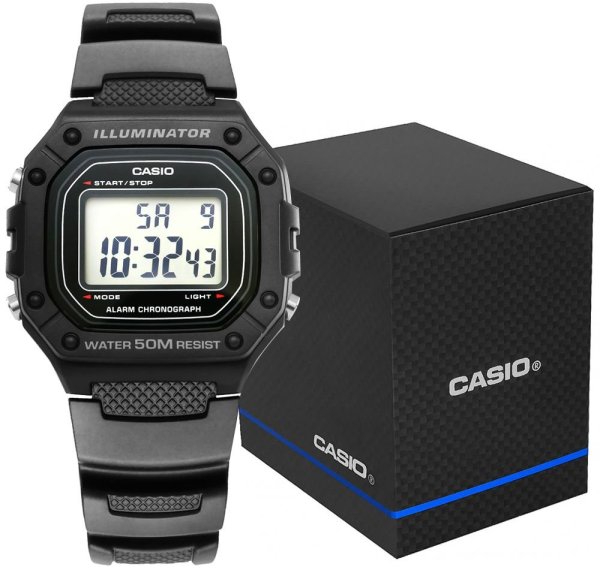 CASIO W-218H-1AVEF Мужские часы