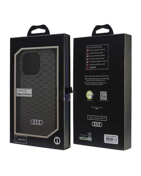 Audi IML Stitching Pattern MagSafe Защитный Чехол для Apple iPhone 16 Pro
