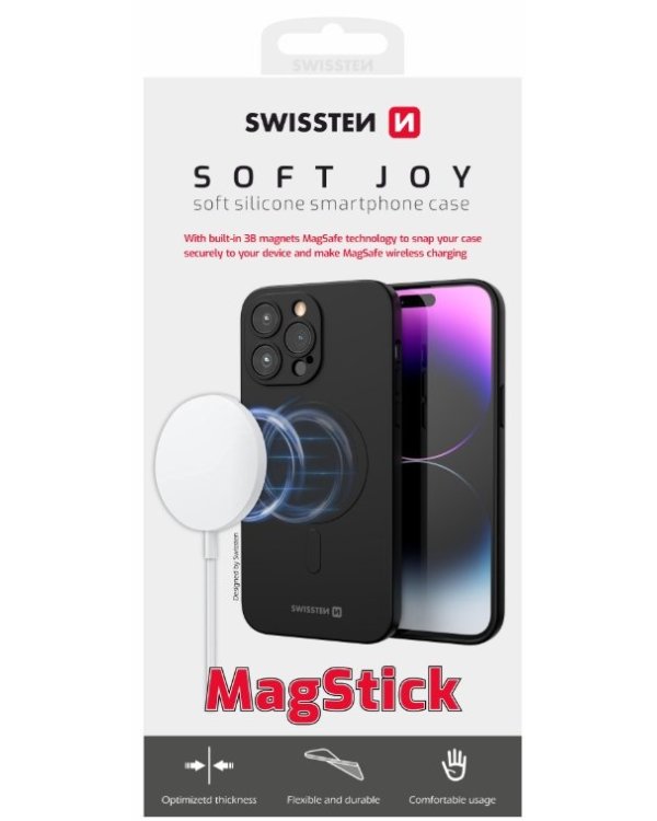 Swissten Soft Joy Case MagStick Чехол для Apple iPhone 17