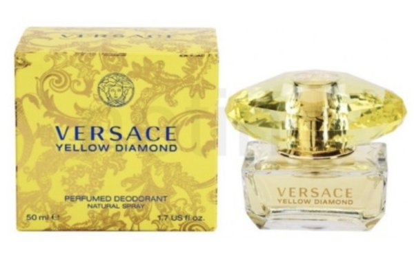 Обложка книги «Versace Yellow Diamond Дезодорант Спрей 50ml»