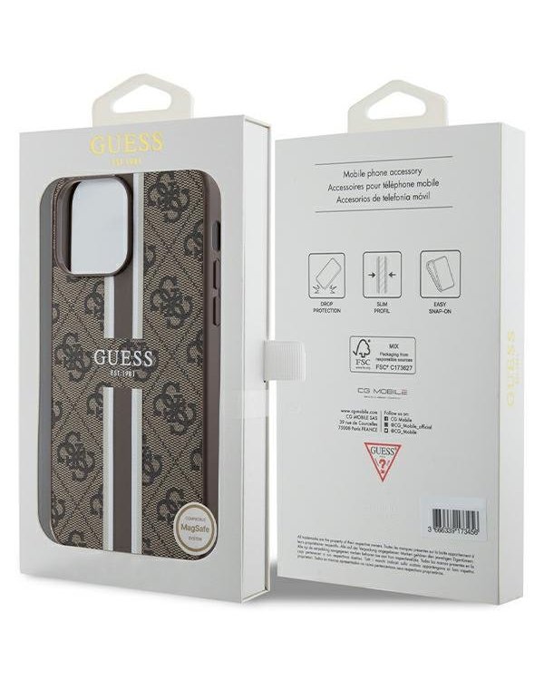 Guess GUHMP15XP4RPSW Чехол для Apple iPhone 15 Pro Max