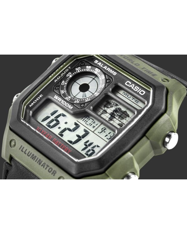 CASIO AE-1200WHB-3BVDF Мужские часы