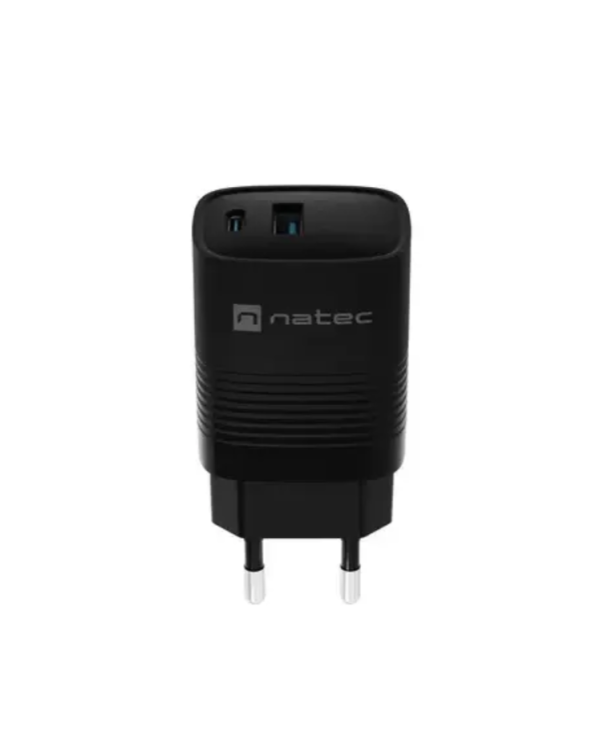 Natec Ribera USB-A / USB-C Tīkla lādētājs 30W