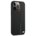 BMW Коллекция M BMHCP13XTRTBK Back Case Кожанный Чехол для телефона Apple iPhone 13 Pro Max Черный