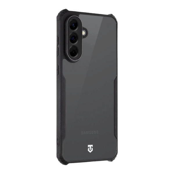 Tactical Quantum Stealth Cover Защитный чехол для Samsung Galaxy A56 5G / прозрачный/чёрный