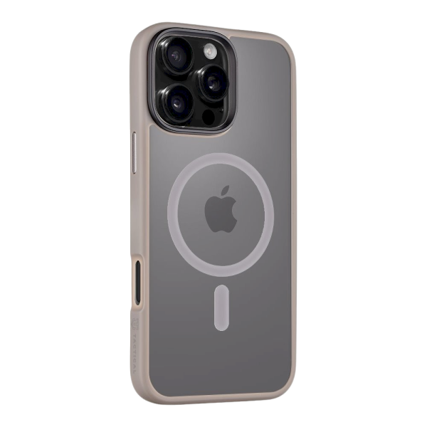 Обложка книги «Tactical MagForce Hyperstealth Cover Защитный чехол для iPhone 16 Pro Max / светло-серый»