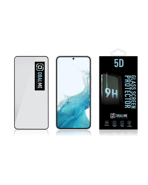Дополнительное изображение книги «OBAL:ME 5D Glass Screen Protector Защитное стекло для Samsung Galaxy S22 / чёрный»