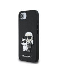 Karl Lagerfeld PU Saffiano Karl and Choupette Case Чехол для Apple iPhone 16e